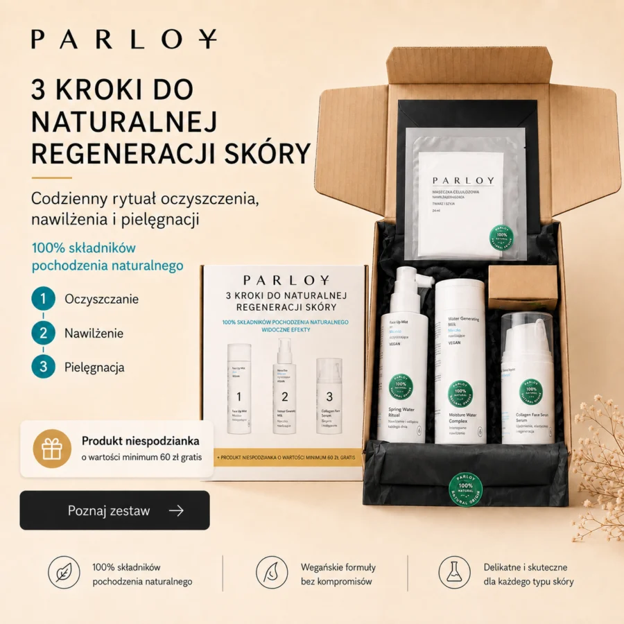 Zestaw Parloy 3 Kroki z produktem niespodzianką gratis